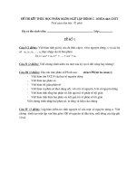 TUYỂN tập đề THI kết THÚC học PHẦN NGÔN NGỮ lập TRÌNH c