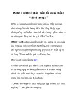 IOBit toolbox phần mềm tối ưu hệ thống tất cả trong 1 