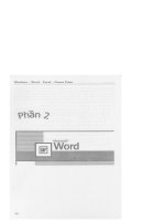 Giáo trình tin học văn phòng (phần 2)   NXB giáo dục