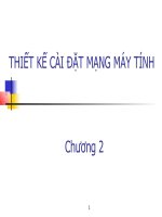 Bài giảng mạng máy tính  chương 2   TS  ngô bá hùng