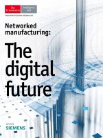 Networked manufacturing  the digital future 