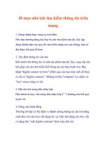 10 mẹo nhỏ khi tìm kiếm thông tin trên mạng 