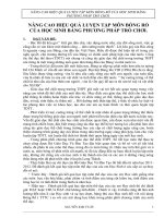 skkn nâng cao hiệu quả luyện tập môn bóng rổ của học sinh bằng phương pháp trò chơi 