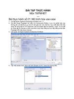BÀI tập THỰC HÀNH môn hệ điều HÀNH 