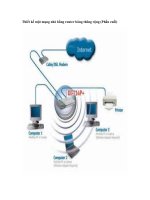Thiết kế một mạng nhỏ bằng router băng thông rộng (phần cuối)