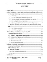 Bài tập lớn môn giao nhận