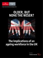 Older, but none the wiser the implications of an ageing workforce in the UK 