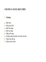 Bài giảng ngôn ngữ lập trình c   chương 5  mảng một chiều