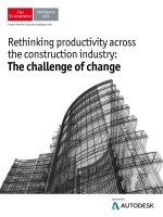 Rethinking productivity across the construction industry 