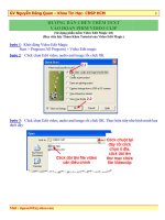 Hướng dẫn chèn thêm text vào đoạn phim video clip 