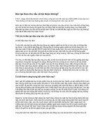 Đào tạo sinh viên theo nhu cầu của xã hội