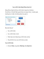 Tạo sơ đồ tổ chức bằng đồ họa smartart