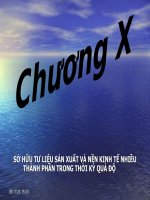 BÀI 10 sở hữu tư LIỆU sản XUẤT và nền KINH tế NHIỀU THÀNH PHẦN TRONG THỜI kỳ QUÁ độ      