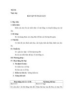 BÀI tập về NGẨU lực 