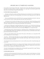 Lời chúc hay và ý nghĩa ngày Valentine