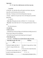 Quy tắc xác định hợp lực của hai lực song song 