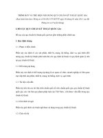 TRÌNH bày và THỂ HIỆN nội DUNG QUY CHUẨN kỹ THUẬT QUỐC