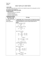 bài tập lực hấp dẫn 