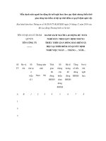 Mẫu danh sách người lao động đủ tuổi nghỉ hưu theo quy định nhưng thiếu thời gian đóng bảo hiểm xã hội tại thời điểm có quyết định nghỉ việc 