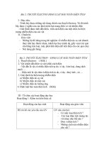 Bài 2 THUYẾT ÊLECTON ĐỊNH LUẬT bảo TOÀN điện TÍCH