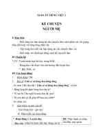 Giáo án tiếng việt 3 tuần 4 bài kể chuyện  người mẹ 2 