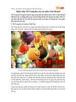 Ngắm nhìn Tết Trung thu của các nước trên thế giới