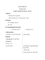 Giáo án tiếng việt 3 tuần 4 bài luyện từ và câu   mở rộng vốn từ gia đình, ôn tập câu ai là gì 6 