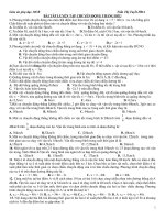 giáo án phụ đạo vật lí 10 cơ bản tuyệt vời