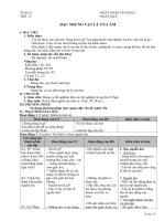 giáo án đặc trưng vật lí của âm