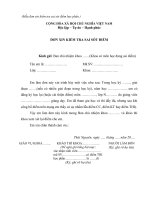 Mẫu đơn xin kiểm tra sai sót điểm 