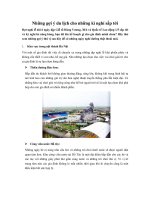 Những gợi ý du lịch cho những kì nghỉ sắp tới