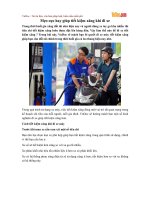 Mẹo cực hay giúp tiết kiệm xăng khi đi xe