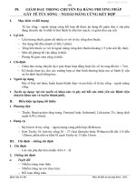 Giảm đau trong chuyển dạ bằng phương pháp gây tê tủy sống ngoài màng cứng kết hợp