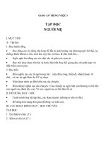 Giáo án tiếng việt 3 tuần 4 bài tập đọc   người mẹ 2 