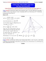 chinh phục hình học không gian 2016