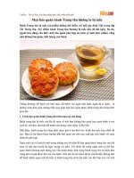 Mẹo bảo quản bánh Trung thu không lo bị mốc