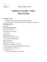 Giáo án tiếng việt 3 tuần 4 bài chính tả   nghe   viết ông ngoại, vần oay, phân biệt dgir, ânâng 4 