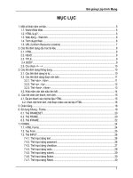 Bài giảng về lập trình mạng