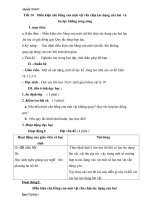 Điều kiện cân bằng của một vật rắn chịu tác dụng của hai  và ba lực không song song 