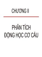 Bài giảng NGuyên lý máy Chương 2