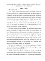 MỘT số BIỆN PHÁP NÂNG CAO CHẤT LƯỢNG GIÁO dục âm NHẠC 