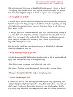 Cách bảo quản và sửa chữa máy tính 