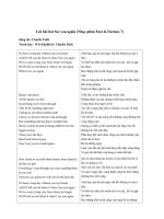 Lời bài hát See you again - Fast & Furious 7