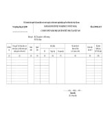 Mẫu danh sách người việt nam định cư ở nước ngoài, cá nhân nước ngoài nhận quyền sở hữu nhà ở tại việt nam 