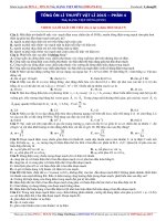 lý thuyết vật lý ôn thi đại học có lời giải chi tiết