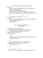 BÀI 10 DÒNG điện KHÔNG đổi NGUỒN điện