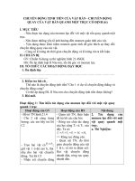 CHUYỂN ĐỘNG TỊNH TIẾN CỦA vật rắn   CHUYỂN ĐỘNG QUAY CỦA vật rắn QUANH một TRỤC cố ĐỊNH (tt) 