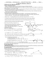Tóm tắt kiến thức cơ bản sóng cơ