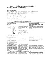 Bài 30 HIỆN TƯỢNG QUANG điện  THUYẾT LƯỢNG tử ÁNH SÁNG 