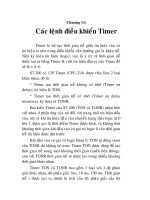 lập trình PLC điều khiển máy bán nước tự động, chương 11 